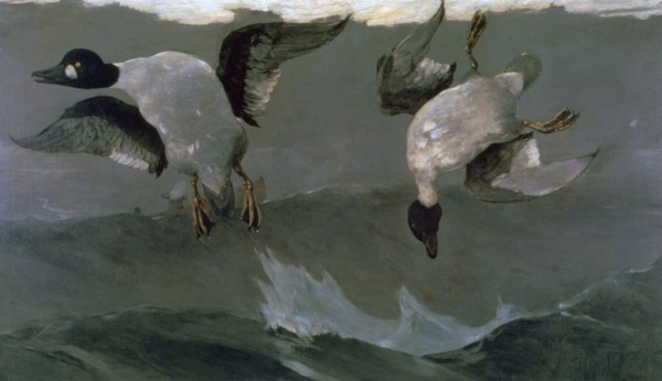 'Right and Left', 1909. Artist: Winslow Homer