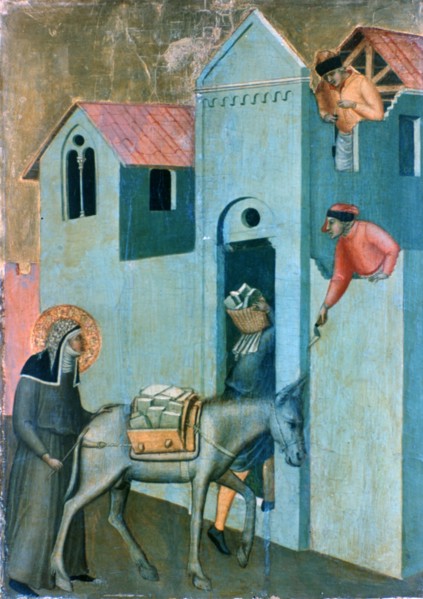 The Blessed Humility and Eleven Stories from Her Life', (detail), c1306-1348 Artist: Pietro Lorenzetti