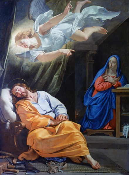 'The Dream of Saint Joseph', c1636. Artist: Philippe de Champaigne
