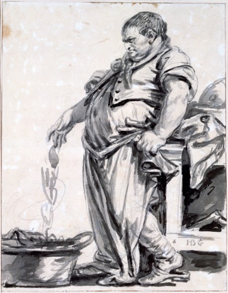 'The Butcher', c1745-1805 Artist: Jean-Baptiste Greuze