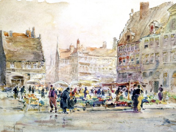 'Bourbon Quay', c1892-1938. Artist: Rene Leverd