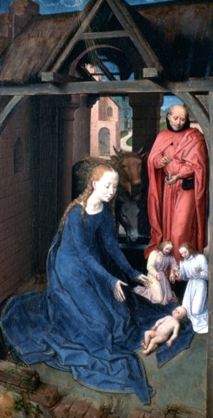 'Triptych of Jan Florain', Detail, 1479. Artist: Hans Memling