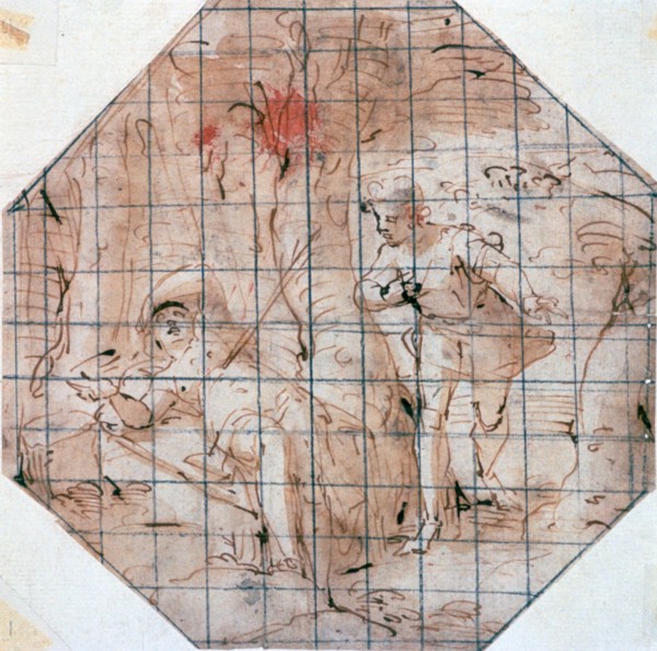 'Cephalus and Procris', c1574-1627. Artist: Giovanni Battista Paggi