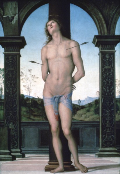'St Sebastian', c1470-1523. Artist: Perugino