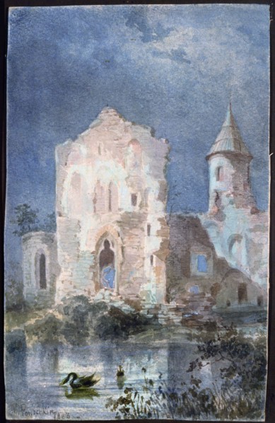 'Landscape of Eygue', 1833. Artist: Alexandre Pouchkine