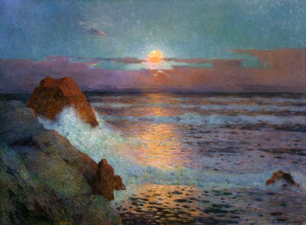 'Sun Set by the Sea', 1925. Artist: Fernand Loyen du Puigaudeau