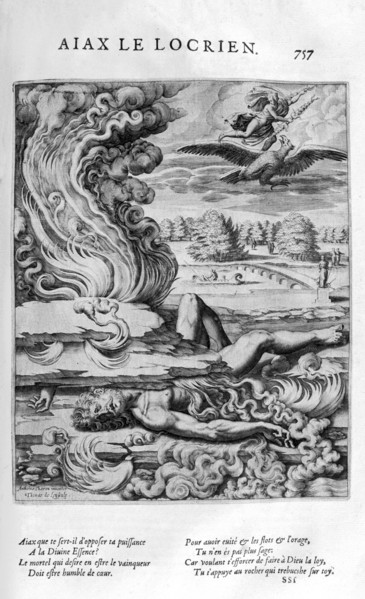 'Ajax the Lesser', 1615.  Artist: Leonard Gaultier