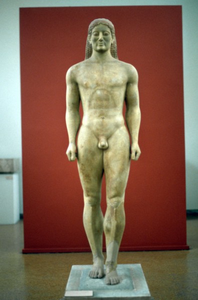 Kouros, c650-500 BC. Artist: Unknown