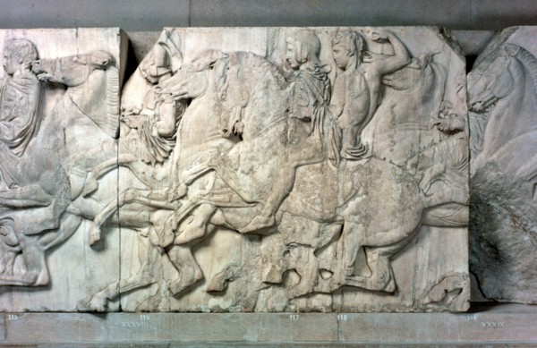 Horsemen from the Parthenon frieze, 447-432 BC. Artist: Unknown