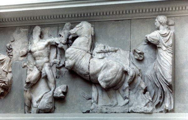 Detail from the Great Frieze of the Pergamon Altar, 180-159 BC. Artist: Unknown