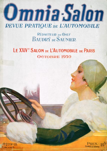 Front cover illustration from the magazine 'Omnia Salon', July 1922. Artist: Frederic Auer