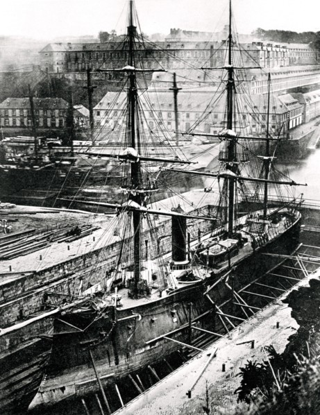 French frigate, 'l'Armide', 1867. Artist: Unknown