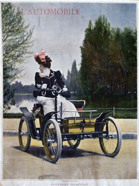 The Decauville Voiturelle, c1898-1903. Artist: Goupil
