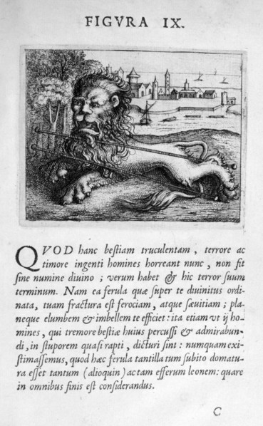 Prophecy figure IX from Prognosticatio Eximii Doctoris Paracelsi, 1536.  Artist: Theophrastus Bombastus von Hohenheim Paracelsus