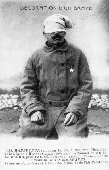 A convalescing legionnaire, Sidi Bel Abbes, Algeria, 1910. Artist: Unknown