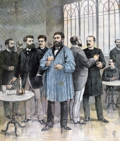 The refreshment bar, Chamber of Deputies of France, Paris, 1892. Artist: Henri Meyer