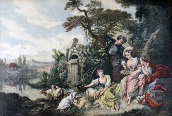 The Shepherd's Gift, or 'The Nest', 1892. Artist: Unknown