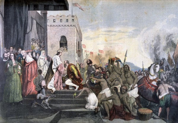'Return of Christopher Columbus', 1892. Artist: Unknown