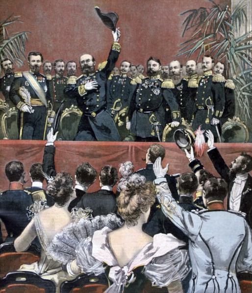 Hurrah! For the French!, 1893. Artist: Unknown