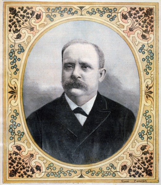 Eugene Turpin, French chemist, 1894. Artist: Unknown