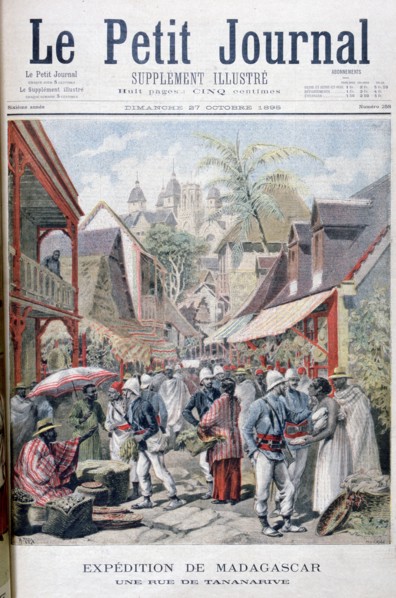 Tananarive (Antananarivo), capital of Madagascar, 1895. Creator: F Meaulle.