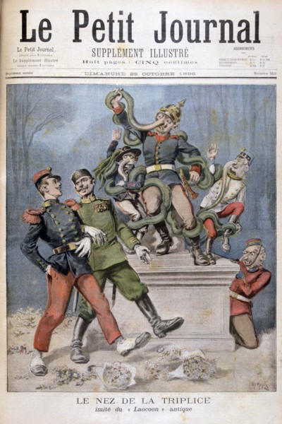 The Allies' Nose, after Laocoon, 1896. Artist: Henri Meyer