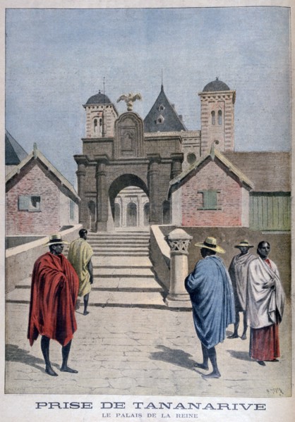 The Queen's Palace, Tananarive, Madagascar, 1897. Artist: Henri Meyer