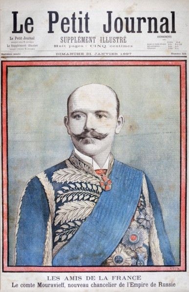 Count Mouravieff, Minister of Foreign Affairs of Russia, 1897. Artist: Henri Meyer
