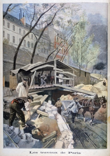 Labour in Paris, 1899.  Creator: F Meaulle.