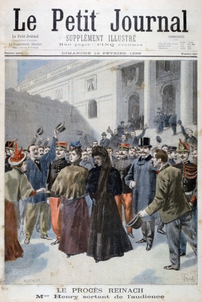 The Reinach Trial, 1899. Creator: F Meaulle.
