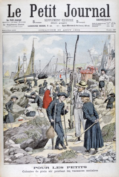 Children's Holiday Camp during School Holidays, 1903. Artist: Unknown