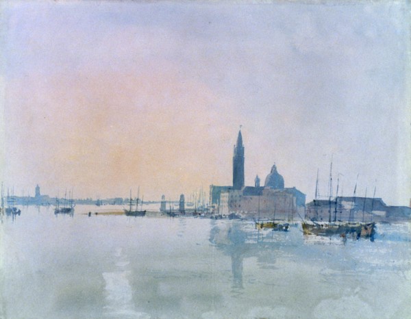 'San Giorgio Maggiore from the Dogana', 1819.  Artist: JMW Turner