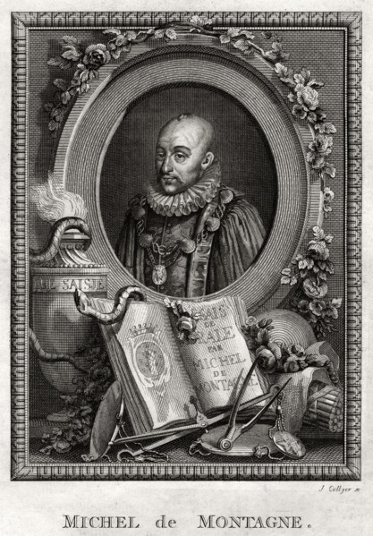 'Michel de Montagne', 1775. Artist: J Collyer