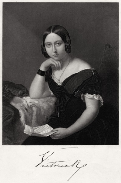 'Queen Victoria', 19th century. Artist: H Robinson