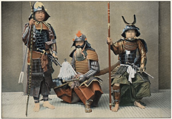 'A Group of Samurai', c1890. Artist: Unknown