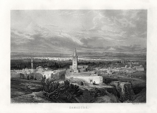 'Damascus', Syria, 19th century. Artist: J H Kernot