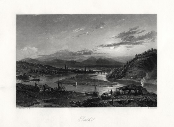 'Perth', Australia, 19th century. Artist: John Cousen