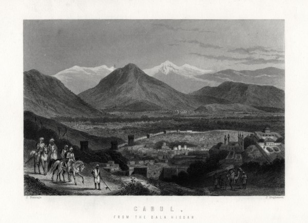 'Cabul, from the Bala Hissar', 1883. Artist: J Stephenson