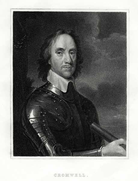 Oliver Cromwell, 1860.  Creator: Unknown.