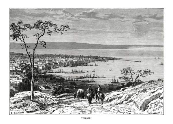 Trieste, Italy, 1879. Artist: Charles Barbant