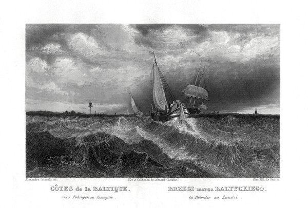 On the coasts of the Baltic, 19th century. Artist: Alex Will
