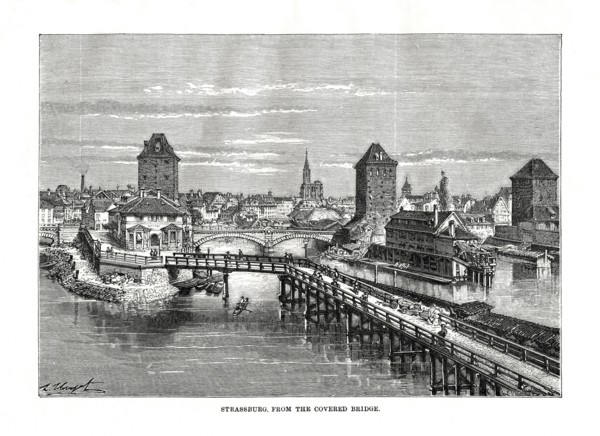 Strasbourg, France, 1879. Artist: C Laplante