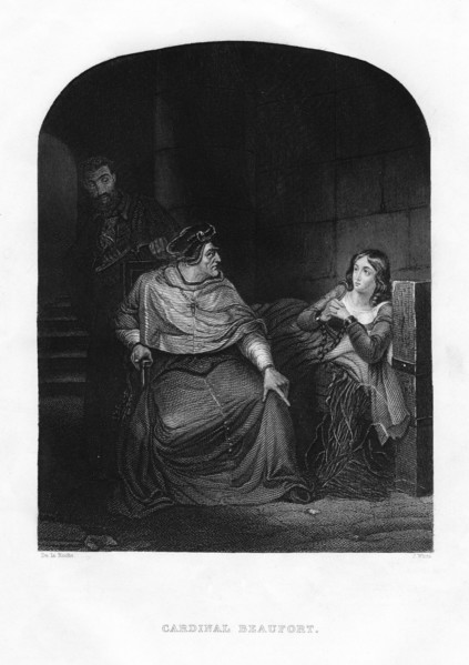 Cardinal Beaufort, 1860. Artist: J White