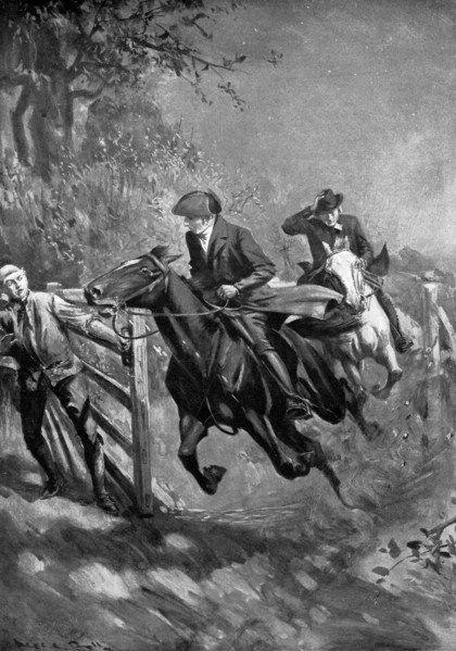 How they brought the news of the Queen Victoria's accession, June 20th, 1837, 1901.Artist: Alec Ball