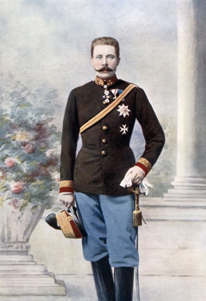 Archduke Franz Ferdinand of Austria, late 19th-early 20th century. Artist: Unknown