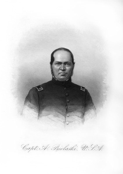 Captain Alexander Bielaski, American soldier, (1872). Artist: Unknown
