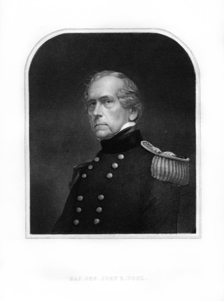 John Ellis Wool, officer in the United States Army, (1872).  Creator: Unknown.
