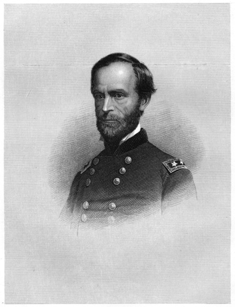 William Tecumseh Sherman, American soldier, businessman, educator, and author, 1872. Artist: Unknown