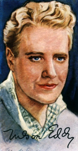 Nelson Ackerman Eddy, (1901-1967), American singer and film actor, 20th century. Artist: Unknown