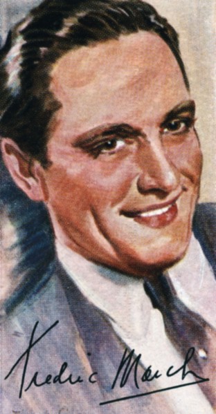 Fredric March, (1897-1975), two time Academy Award winning American actor, 20th century. Artist: Unknown